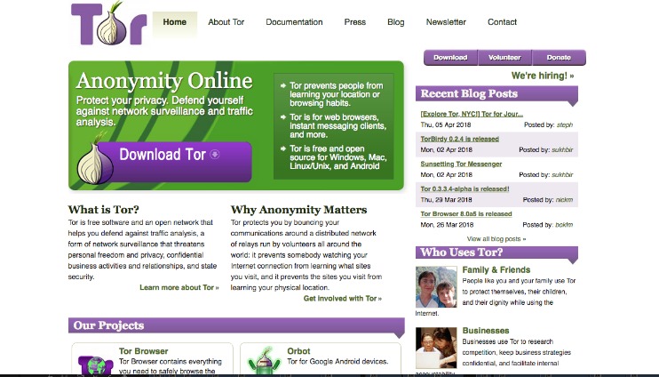 access the dark web