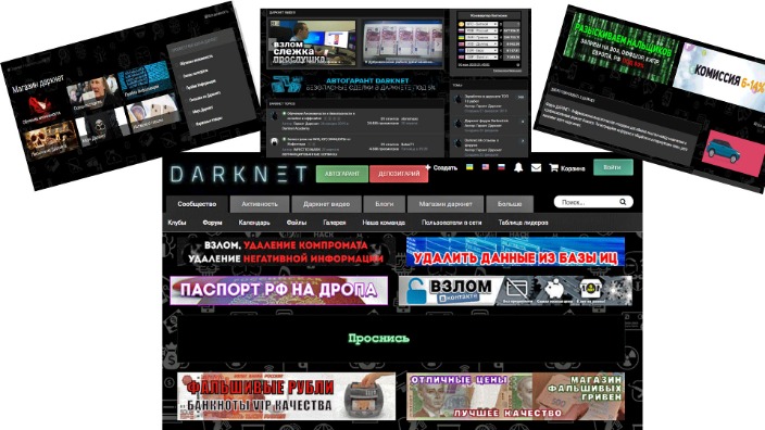 what is darknet market